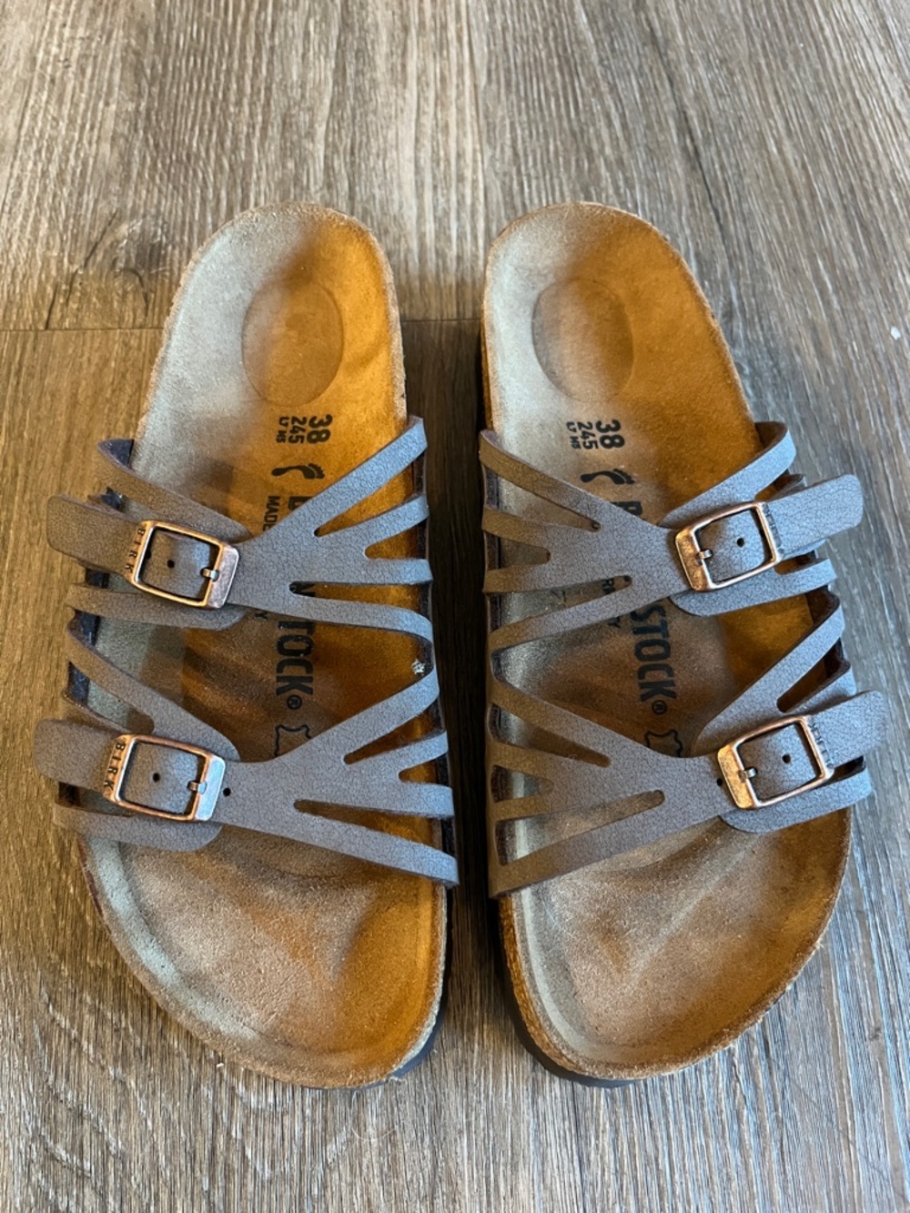 Birkenstock Granada women's sandals, featuring a soft footbed